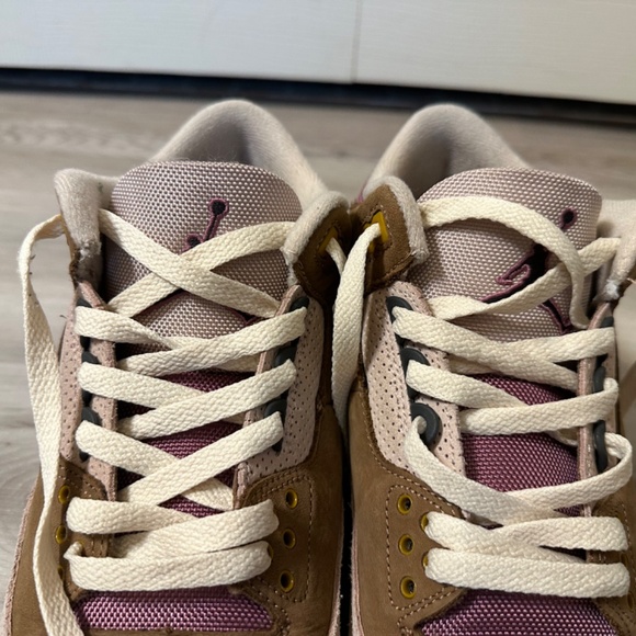 Jordan Men's 3 Retro SE Archaeo Brown Archaeo Brown/Dk Smoke Grey Mens Size 10.5 - Picture 4 of 16